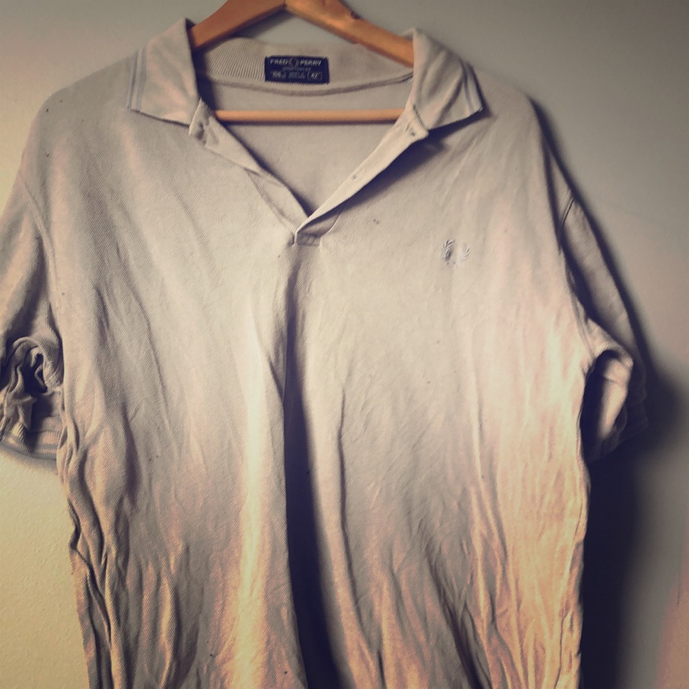 Fred Perry Polo - Gray - MADE IN ENGLAND